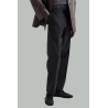 Mohair Wool Trousers - Black - PRADA