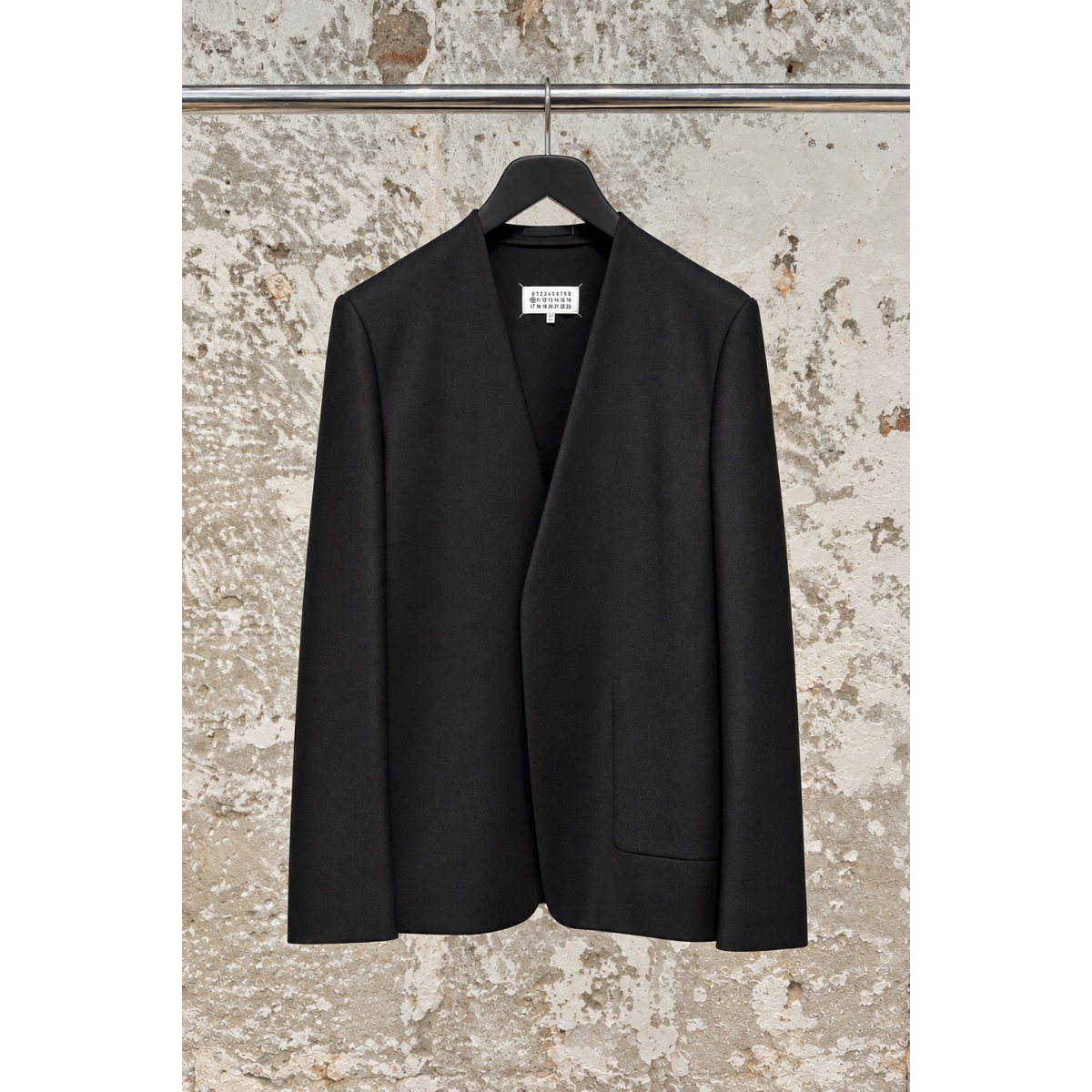 Blazer Minimal - Noir - MAISON MARGIELA