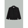 Cotton Overshirt - Black - SAINT LAURENT