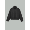 Cassandre Taffeta Windbreaker - Black - SAINT LAURENT
