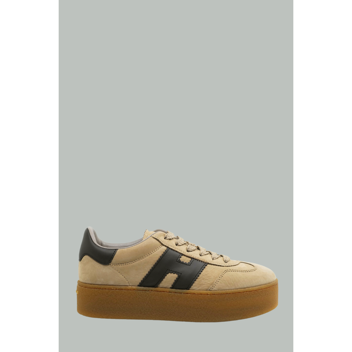 Hogan Cool Platform Sneakers - Camel - HOGAN