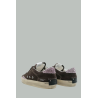 Distressed Sneakers - Women - Brown/Glitter - CRIME LONDON
