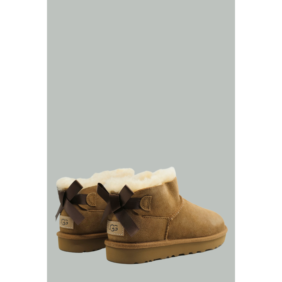Botte Ultra Mini Bailey Bow Femme - Camel - UGG