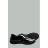Brushed Leather Lace-Up Shoes - Black - PRADA
