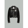 Veste Réédition En Vinyle - Noir/Blanc - COURRÈGES FEMME
