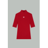 Pull Réédition Manches Courtes - Rouge -  COURRÈGES FEMME