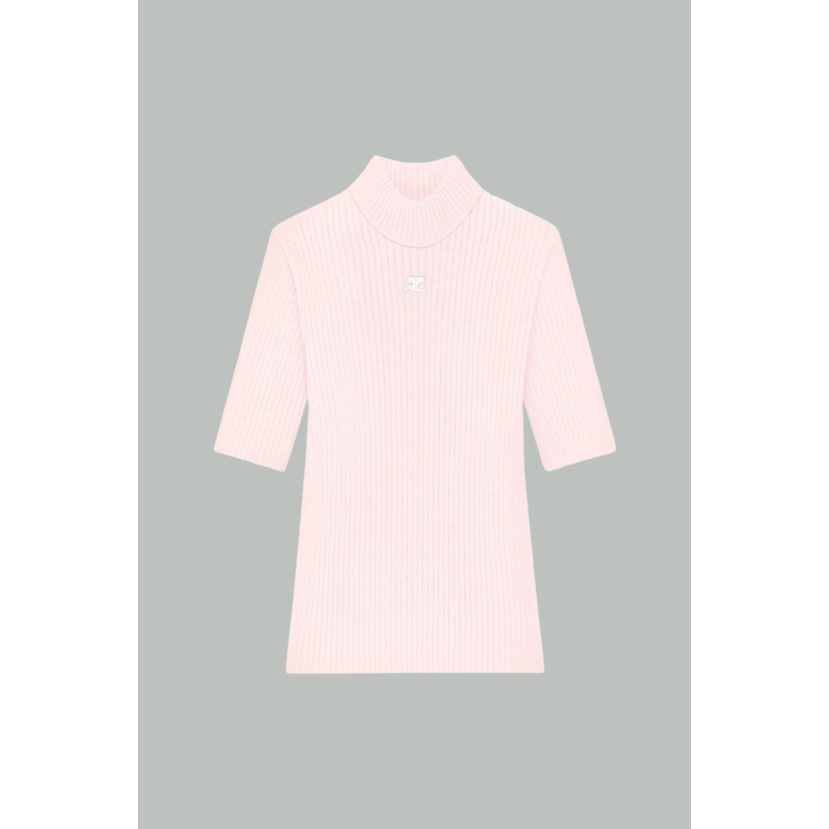 MOCKNECK MC WOM ROSE VISCOSE