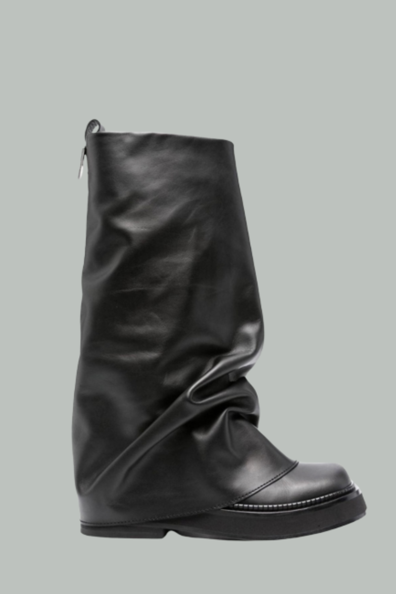【THE ATTICO】''MINI ROBIN'' BLACK COMBAT BOOT THE ATTICO 'Mini Robin' Boot in Black | The New Trend